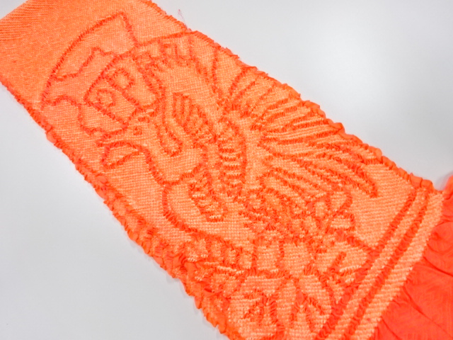 JAPANESE OBIAGE FOR FURISODE / SHIBORI / SILK